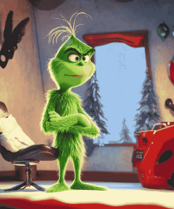 The Grinch Holiday Magic Diamond Painting