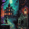 The Haunted Mansion Diamond Painting