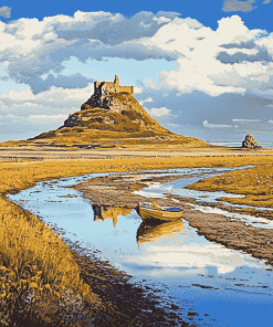 The Holy Island Landscapes Diamond Painting