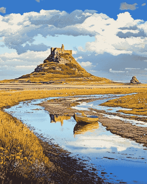 The Holy Island Landscapes Diamond Painting