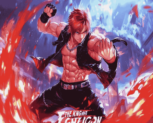 The King Of Fighters Animation Diamond Painting