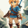 The Legend of Zelda Animation Diamond Painting