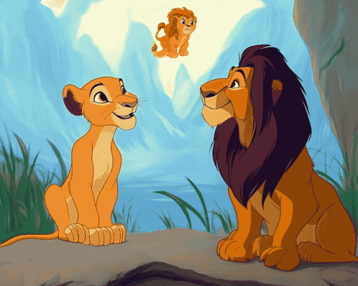 The Lion King Trio Diamond Painting