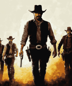 The Magnificent Seven Film Diamond Painting