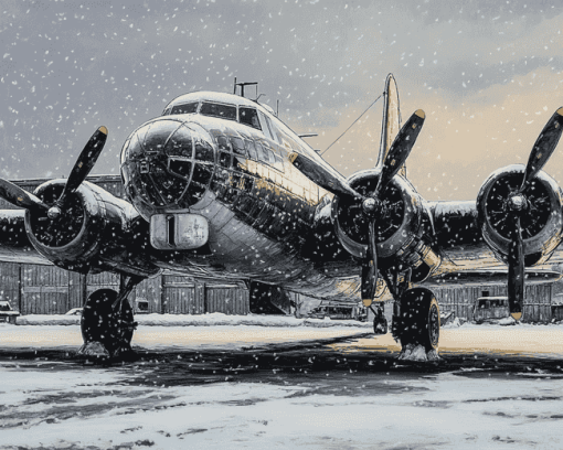 The Memphis Belle Aircraft Diamond Painting