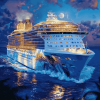 The Royal Caribbean Cruise Diamond Painting