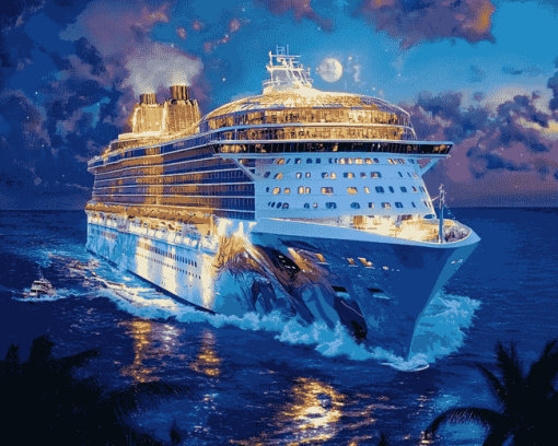 The Royal Caribbean Cruise Diamond Painting