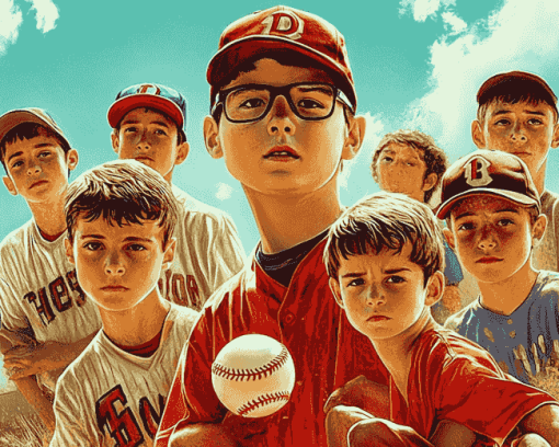 The Sandlot Film Classic Diamond Painting