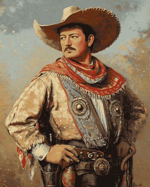 The Spanish Cowboy Vintage Diamond Painting