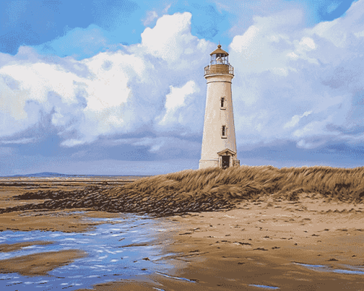 The Talacre Beacons Diamond Painting