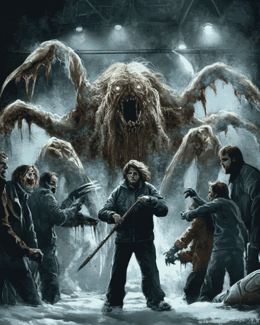 The Thing Movie Cast Diamond Painting