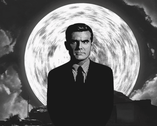 The Twilight Zone Monochrome Scenes Diamond Painting