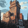 The Twilight Zone Tower of Terror Diamond Painting