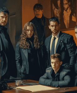 The Umbrella Academy Series Art Diamond Painting