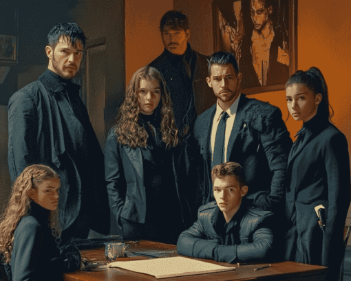 The Umbrella Academy Series Art Diamond Painting