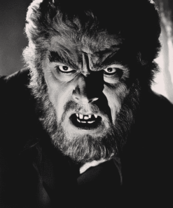 The Wolf Man Film Diamond Painting