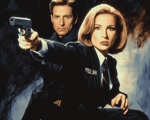 The X Files TV Series Diamond Painting