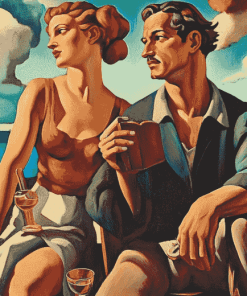 Thomas Hart Benton Vintage Diamond Painting