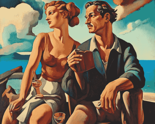 Thomas Hart Benton Vintage Diamond Painting