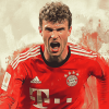 Thomas Muller Football Legend Diamond Painting