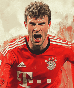 Thomas Muller Football Legend Diamond Painting