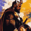 Thor Heimdall Marvel Diamond Painting