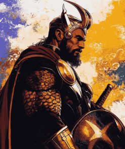 Thor Heimdall Marvel Diamond Painting