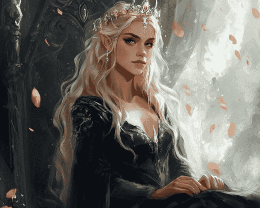 Throne of Glass Fantasy Diamond Painting