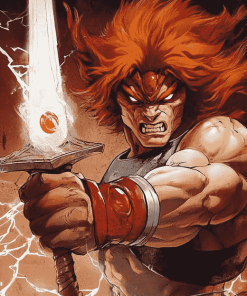 ThunderCats Animated Hero Lion O Diamond Painting