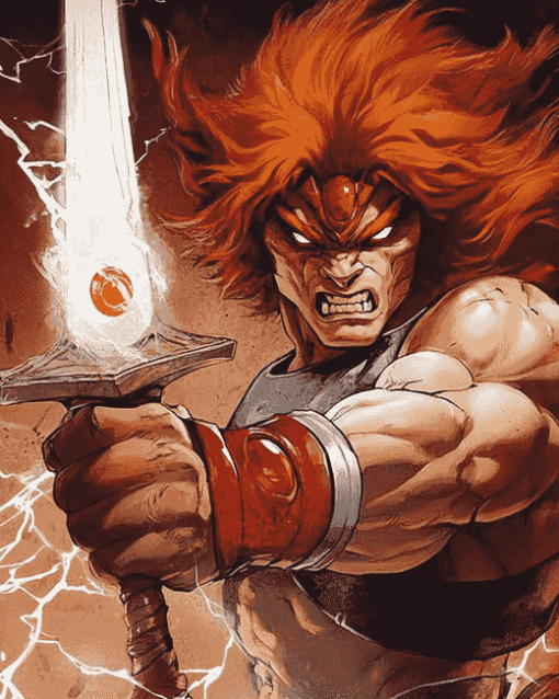 ThunderCats Animated Hero Lion O Diamond Painting