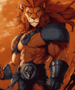 ThunderCats Lion O Animation Diamond Painting