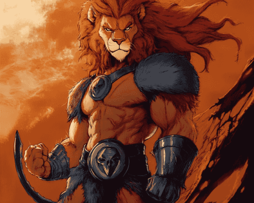 ThunderCats Lion O Animation Diamond Painting