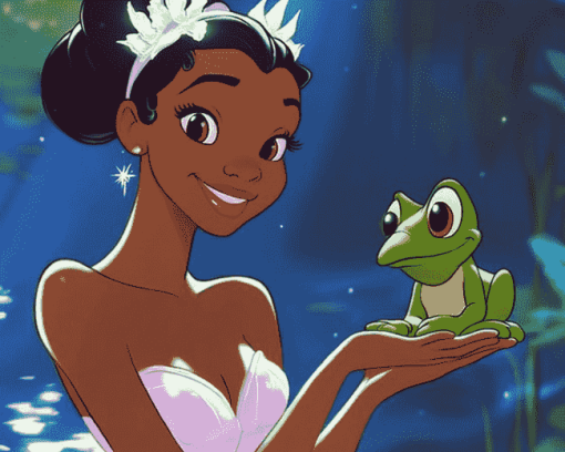 Tiana Disney Princess Diamond Painting