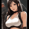 Tifa Lockhart Final Fantasy Diamond Painting