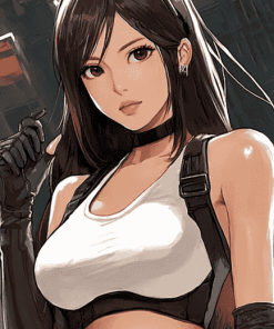 Tifa Lockhart Final Fantasy Diamond Painting