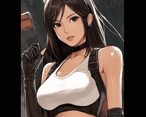 Tifa Lockhart Final Fantasy Diamond Painting