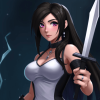 Tifa Lockhart Final Fantasy Diamond Painting