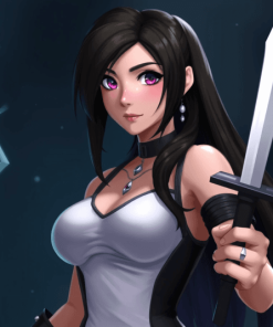 Tifa Lockhart Final Fantasy Diamond Painting