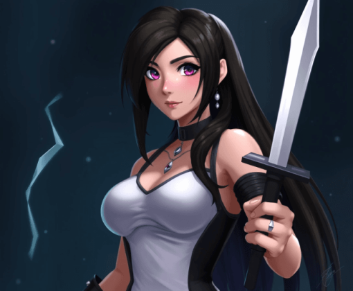 Tifa Lockhart Final Fantasy Diamond Painting