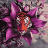 Tiger Blossom Diamond Painting