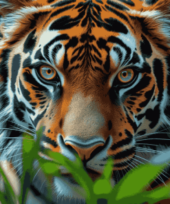 Tiger Eyes Wildlife Diamond Painting