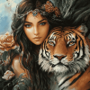 Tiger Fantasy Diamond Painting