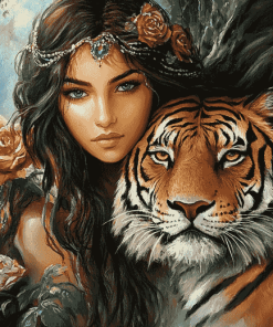 Tiger Fantasy Diamond Painting