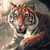 Tiger Jungle Majesty Diamond Painting