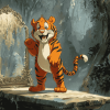 Tigger Animation Diamond Painting