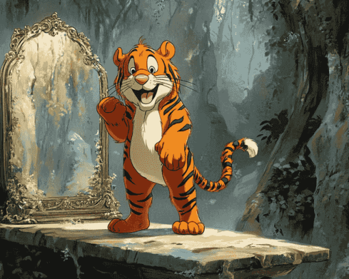 Tigger Animation Diamond Painting