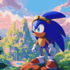 Tikal Sonic Animation Diamond Painting