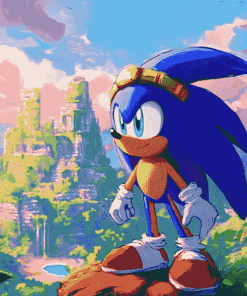 Tikal Sonic Animation Diamond Painting