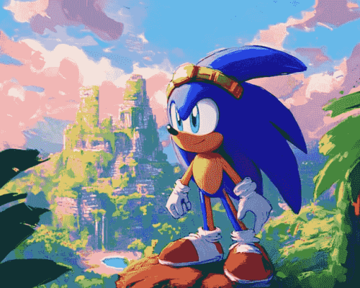 Tikal Sonic Animation Diamond Painting