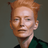 Tilda Swinton Celebrity Diamond Painting